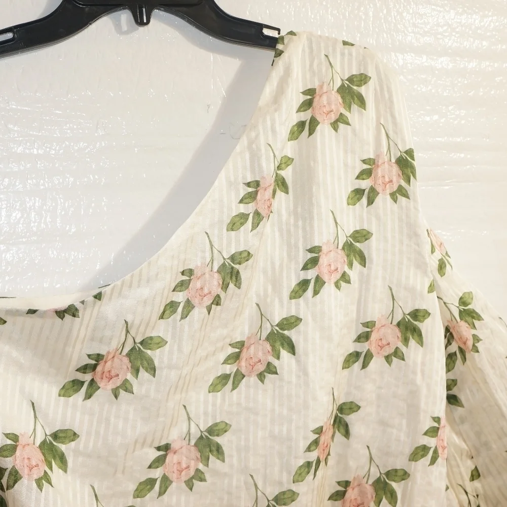 Cami Nyc The Lenore One Shoulder Top Floral - Picture 12 of 14